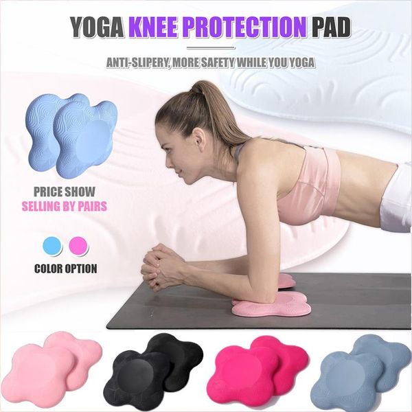 

yoga mat anti-slippery knee pad elbow protection soft pu foam cushion pilates kneeling wrist hands protective mats