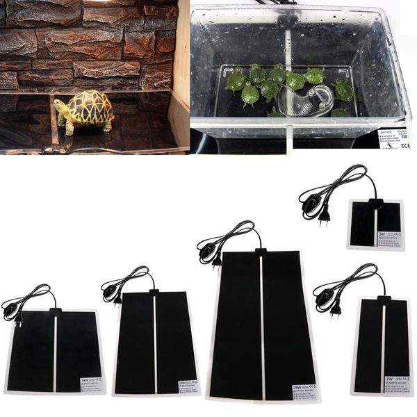 

kennels & pens 1pc 5/7/14/28/35w adjustable temperature reptile heating pet warmer bed mat 77ud