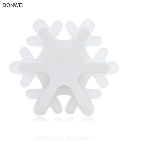 

wall lamp indoor 17w acrylic light snowflake shape christmas year decorative for bedroom corridor stairs ac110v 220v
