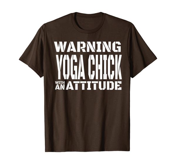 

badass yoga chick gym workout men women gift t-shirt, White;black