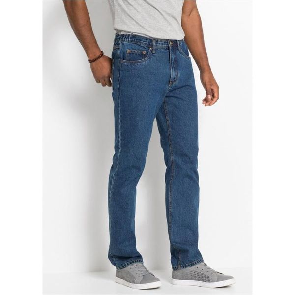 

men's pants jeans john baner jeanswear, bonprix, Black
