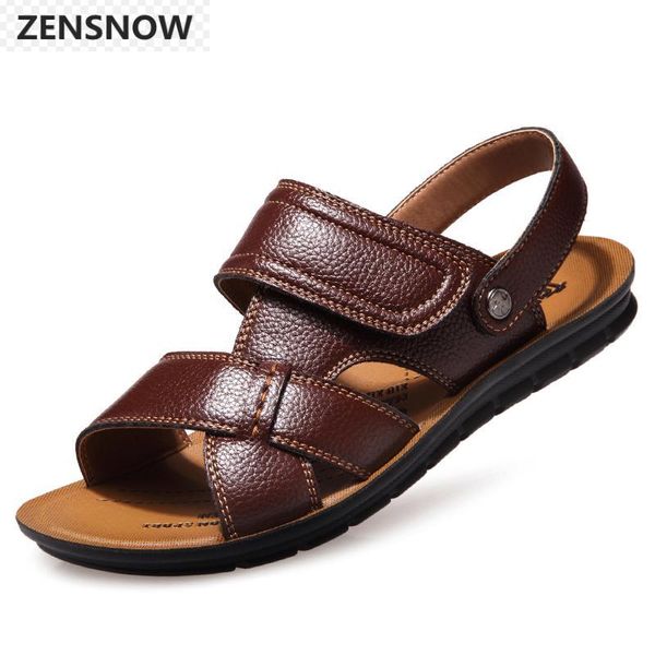 

men's sandals 2021 summer breathable antiskid beach shoes home male fashion edition, Black