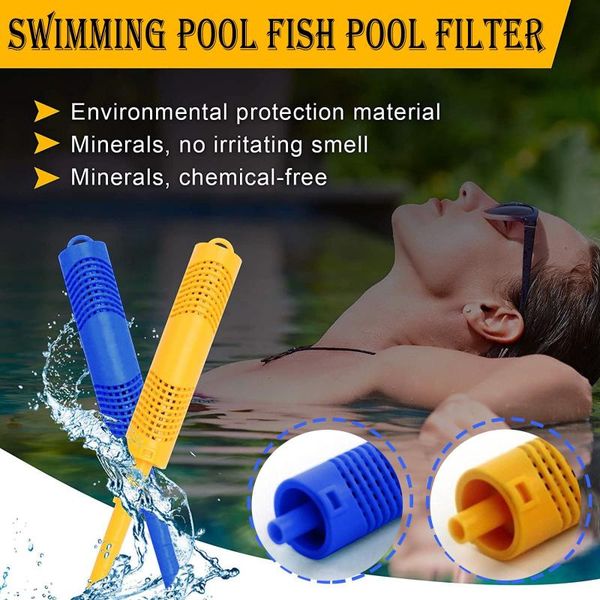 

swimming pool spa mineral sanitizer stick cleaning purifier cartridge filter long shaped tub fountain spring accessories &