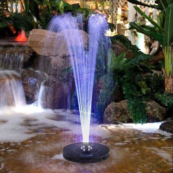 

mini fountain solar pump water garden for home gardening decoration outdoor drop decorations