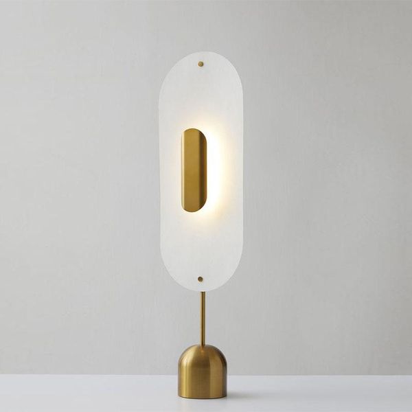 

nordic bedroom bedside simple modern model room el villa designer soft decoration light luxury study desk lamp window stickers