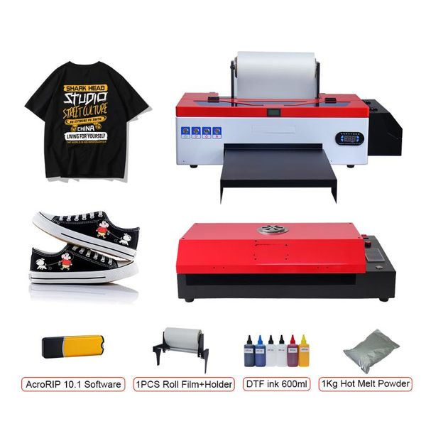 

printers a3 dtf printer for l1800 directly transfer heat film printing t shirt print machine with rip10.1 software