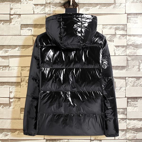 

fashion men's down jackets windscreen jacket classic style outdoor coat fashion men's casual street coat designer, Black