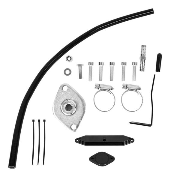 

manifold & parts egr valve cooler delete kit exhaust gas circulation pipe fitting for f250 f350 f450 f550 6.7l11-14 duramax turbo diese