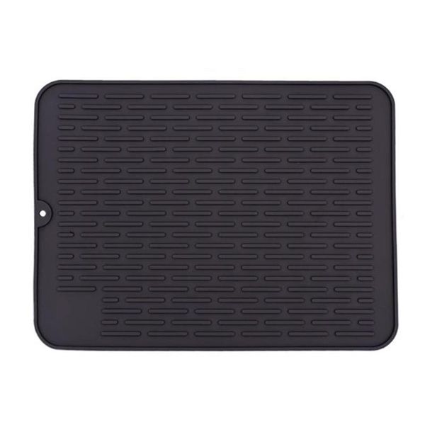 

30cm silicone drain pad insulation for kitchen counter sink water filter drying #cw mats & pads