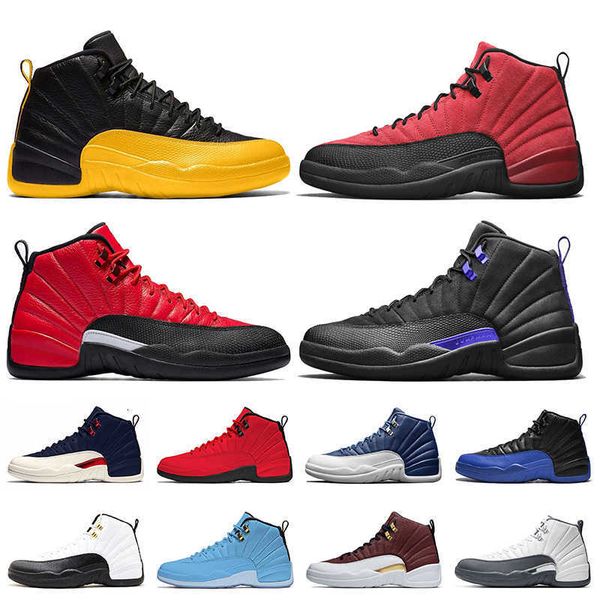 

2020 shoes new jumpman 12 12s mens basketball shoes university gold 12 dark reverse flu game mens trainers sneakers