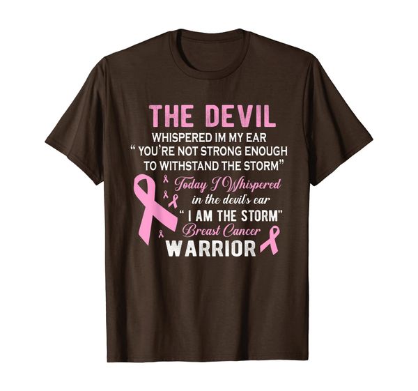 

i am the storm breast cancer warrior t-shirt for women men t-shirt, White;black