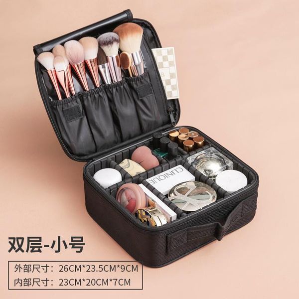 

storage bags multifunction makeup bag toiletries organizer professional travel rectangular trousse de toilette bathroom bd50sb