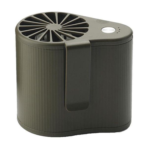 

electric fans mini portable fan clip-on personal waist air cooling for outdoor fishing