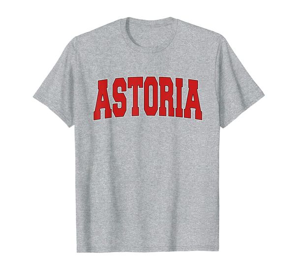 

astoria or oregon varsity style usa vintage sports t-shirt, White;black