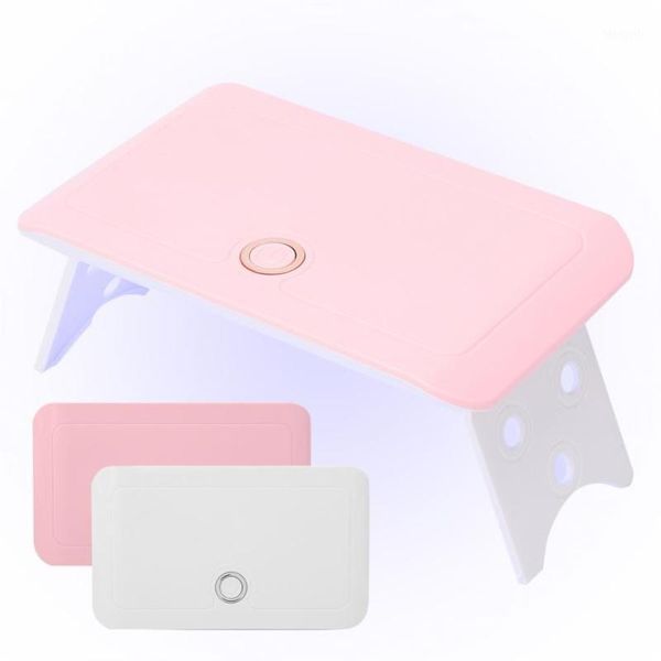 

portable foldable usb led uv nail lamp gel polish dryer art machine1