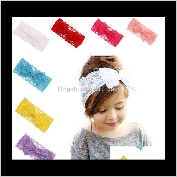 

girls headwear lace big bow kids head wrap for girl hairband nh0et ubxno