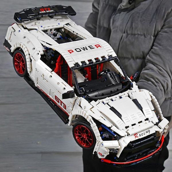 

technic moc-25326 series 3365pcs gtr the gt3 speed racing car model kit building blocks bricks kids toys gifts