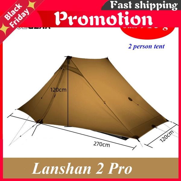

tents and shelters 3f lanshan 2 pro just 915 grams side 20d silnylon lightweight person no-see-um 3 4 season backpacking camping tent