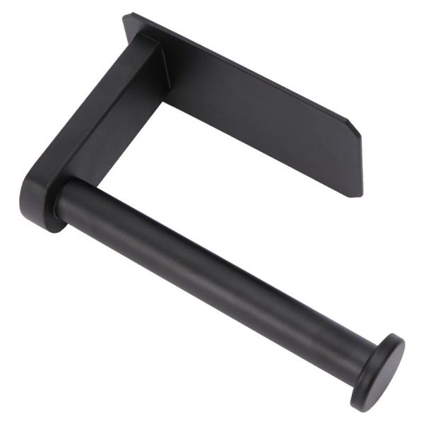

toilet paper holders roll organizer shelf towel storage rack for home black