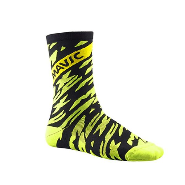

sports socks trendy men's cycling solid color absorption outdoor breathable fabric stretch, Black