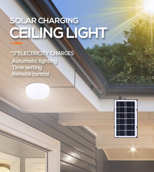 

solar lamps led lamp light wall ceiling 18w road corridor lights panel remote control outdoor lighting lumina