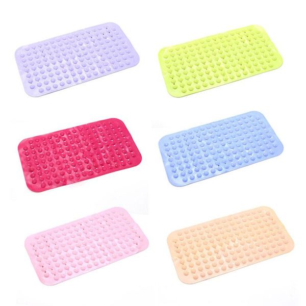 

bath mats strong suction bathroom mat anti slip shower pvc massage particles foot pad odorless non-toxic