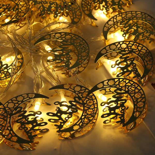 

party decoration led curtain garland string light eid mubarak ramadan islam muslim decor gift home decorations40