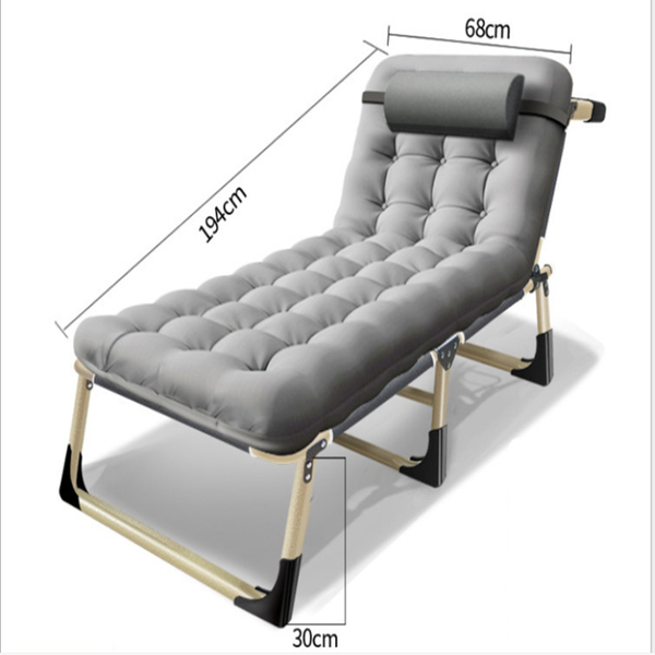 

camp furniture folding single bed office nap loungers home lunch accompanying portable march