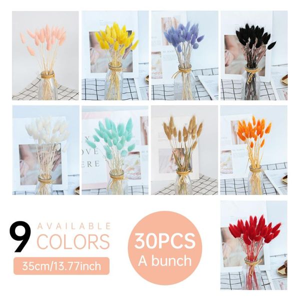 

decorative flowers & wreaths tail grass natural dried for home decoration flower arrangement wedding real props