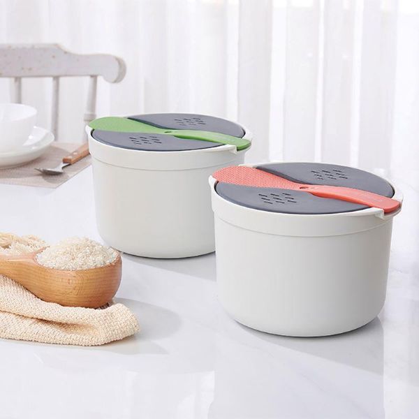 

dinnerware food container rice cooker for microwave oven multifunctional two-layer steam pot home restaurant lunch box