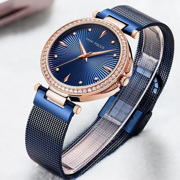 

wristwatches minifocus watch women luxury fashion quartz diamond lady wrist elegant rhinestone watches for relogio feminino 2022, Slivery;brown