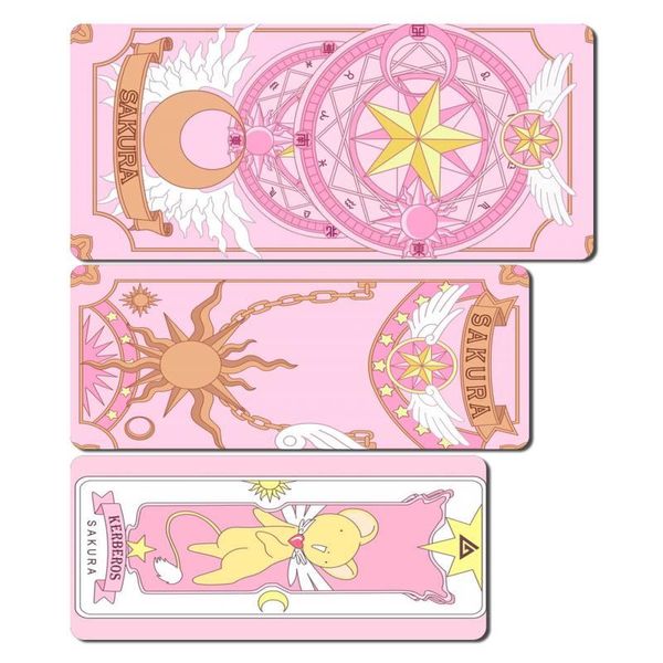 

mouse pads & wrist rests cardcaptor sakura diy design pattern game mousepad colorful gaming pad computer gamer