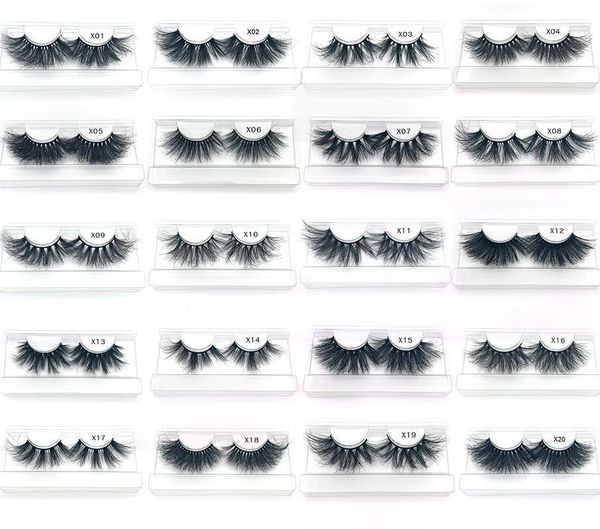 

mikiwi 30mm mink false eyelashes 1pc 3d fluffy soft wispy lashes big clear tray label makeup dramatic long lashes1
