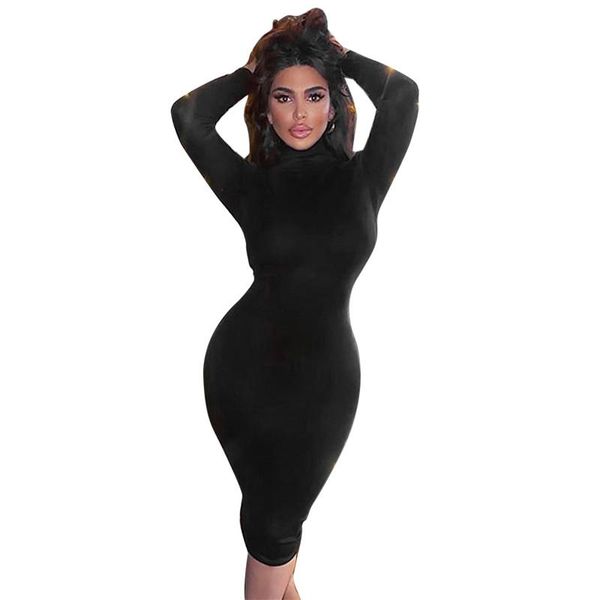 

women autumn bandage dress black backless lace-up long sleeve slim elastic bodycon wrap party dresses vestidos casual, Black;gray