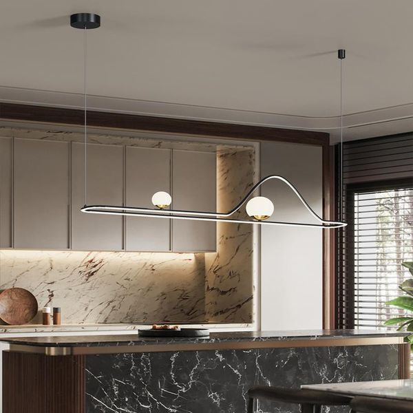

pendant lamps xddyn modern led lamp for dining room living kitchen hanging light home decorate lighting fixtures 112cm