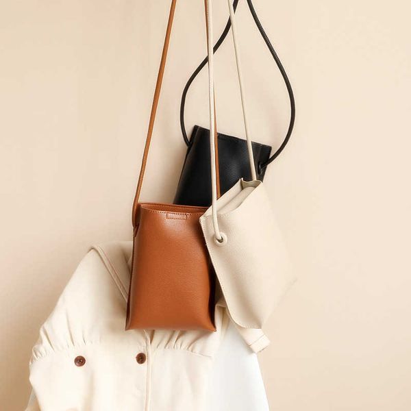 

2021 vertical mobile phone bag fashion simple small satchel mini diagonal small bag