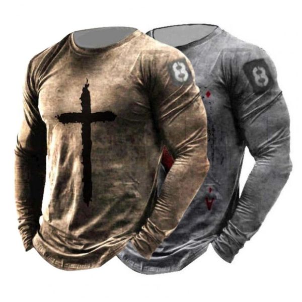 

men's casual shirts letter great round neck pullover men streetwear male shirt vintage for going out, White;black