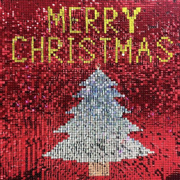 

shimmer wall panel in iridescent sequins panels set party decoration