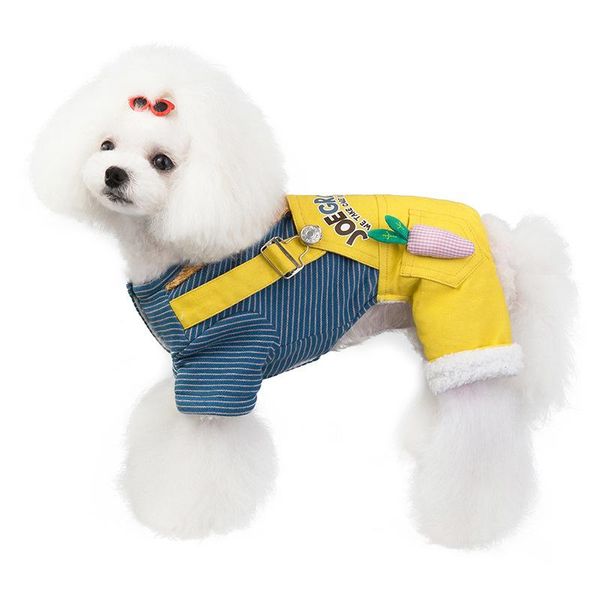 

pet dog products radish fashion strap belth jumpsuit rompers cloth goods apparel