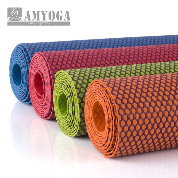 

yoga mats natural rubber mat anti slip gymnastics non fitness foldable 183*61*0.2cm