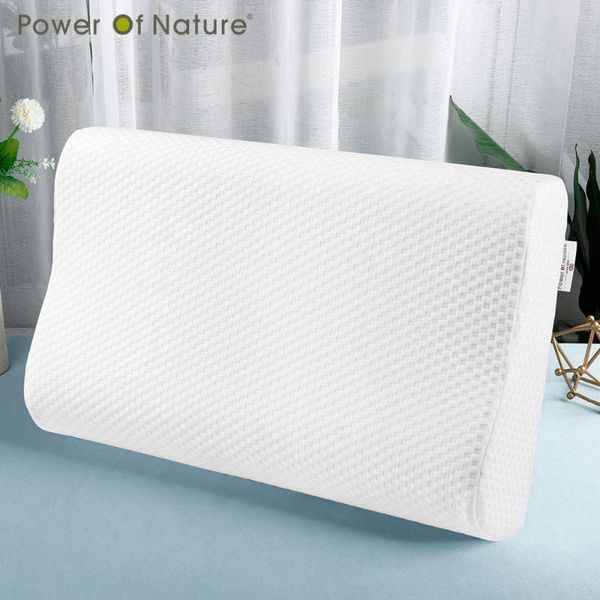 

pillow memory foam neck orthopedic cervical massager pillows sleeping slow rebound maternity pain release bedding 70*40cm