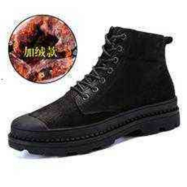 

tangzuo m17906 martin boots, plus cotton, , 38-44, Black