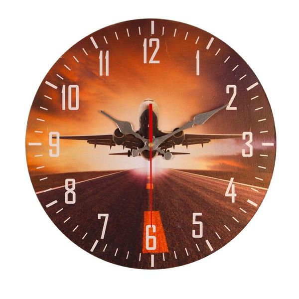 

creative european antique old clock wall hanging handmade simple precision mute home storefront decoration clocks