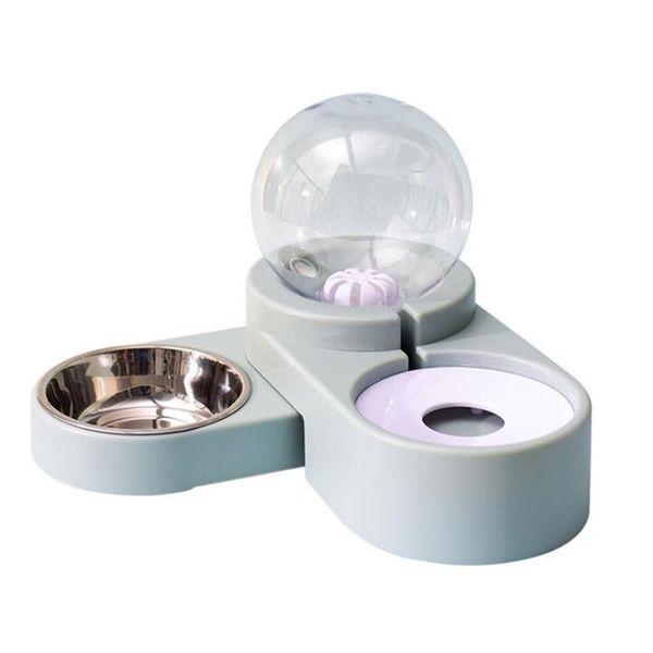 

pet automatic feeder refill water double bowls large dogs puppy cats drinking bowl dispenser supplies for dropship cat & feeders