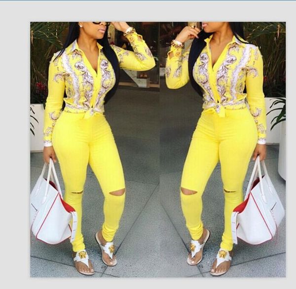 

fashion slim hole edging denim, Blue