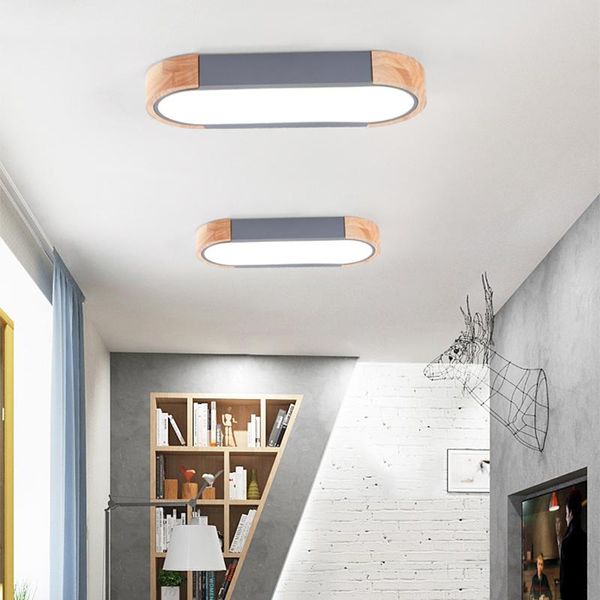 

sales modern led hanging ceiling lights surface for study living room aisle kitchen rectangle color lamp bulbs 220v