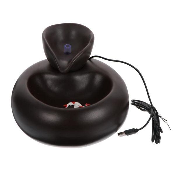 

garden decorations automatic cat water fountain usb dog pet drinker bowl drinking dispenser