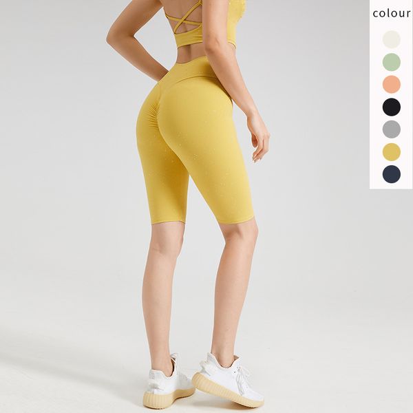 

shining fitness pants women's sports pants training high waist naked feeling hip lift elastic tight yoga capris, Gray