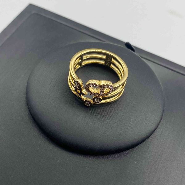 

special offer 2021 luxury designer jewelry new letter ring star pearl chain sweet simple personality, Silver