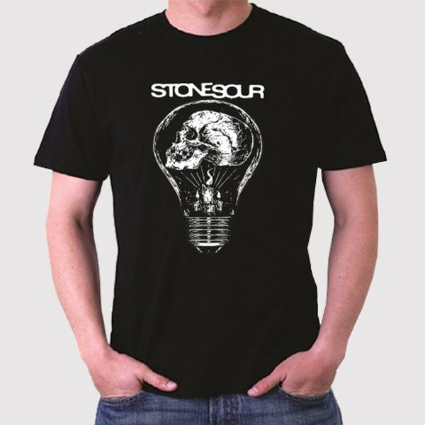 

Stone Sour My Name is Allen Heavy Men's Black T-Shirt Size S to 3XL, White;black